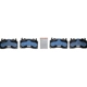 Purchase Top-Quality MOTORCRAFT - BRF1895 - Front Disc Pads pa2