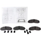 Purchase Top-Quality MOTORCRAFT - BRF1957 - Ceramic Disc Brake Pads pa2