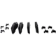 Purchase Top-Quality MOTORCRAFT - BRF1957 - Ceramic Disc Brake Pads pa4