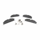 Purchase Top-Quality Front Disc Pads by MOTORCRAFT - BR1611B pa2