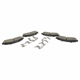Purchase Top-Quality Front Disc Pads by MOTORCRAFT - BR833C pa2