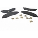 Purchase Top-Quality Front Disc Pads by MOTORCRAFT - BRF1328 pa6