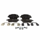 Purchase Top-Quality Front Disc Pads by MOTORCRAFT - BRF1494 pa1