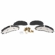 Purchase Top-Quality Front Disc Pads by MOTORCRAFT - BRF1563 pa4