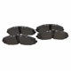 Purchase Top-Quality Front Disc Pads by MOTORCRAFT - BRF1564 pa8