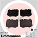 Purchase Top-Quality Front Disc Pads by ZIMMERMANN - 22061.185.1 pa1