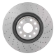 Front Drilled Rotor by BREMBO - 09.C306.1X (1 Qty) pa3