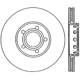 Purchase Top-Quality Front Drilled Rotor by CENTRIC PARTS - 128.33039L pa3