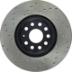 Purchase Top-Quality Front Drilled Rotor by CENTRIC PARTS - 128.33098L pa7