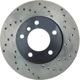 Purchase Top-Quality Front Drilled Rotor by CENTRIC PARTS - 128.34077L pa4