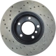 Purchase Top-Quality Front Drilled Rotor by CENTRIC PARTS - 128.34077L pa6