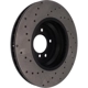Purchase Top-Quality Front Drilled Rotor by CENTRIC PARTS - 128.34093L pa1