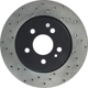 Purchase Top-Quality Front Drilled Rotor by CENTRIC PARTS - 128.35036R pa1