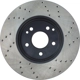 Purchase Top-Quality Front Drilled Rotor by CENTRIC PARTS - 128.35058R pa3