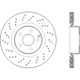 Purchase Top-Quality Front Drilled Rotor by CENTRIC PARTS - 128.35120 pa1