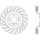 Purchase Top-Quality Front Drilled Rotor by CENTRIC PARTS - 128.35126 pa1