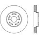 Purchase Top-Quality Front Drilled Rotor by CENTRIC PARTS - 128.44083L pa2