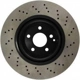 Purchase Top-Quality Front Drilled Rotor by CENTRIC PARTS - 228.35038 pa10