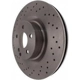 Purchase Top-Quality Front Drilled Rotor by CENTRIC PARTS - 228.35095 pa2