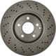 Purchase Top-Quality Front Drilled Rotor by CENTRIC PARTS - 228.35109 pa2