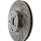 Purchase Top-Quality CENTRIC PARTS - 228.35110 - Front Drilled Rotor pa8