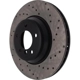 Purchase Top-Quality Front Drilled Rotor by STOPTECH - 128.34093L pa13