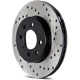 Purchase Top-Quality Front Drilled Rotor by STOPTECH - 128.40011L pa5