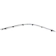 Purchase Top-Quality Front Driver Side Bumper Impact Strip by SHERMAN PARTS - 518-250L pa3