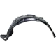 Purchase Top-Quality Various Manufacturers - HO1250106 - Front Driver Side Fender Splash Shield pa5