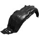 Purchase Top-Quality Various Manufacturers - HO1250107 - Front Driver Side Fender Splash Shield pa2