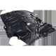 Purchase Top-Quality Various Manufacturers -  NI1250130 - Front Driver Side Fender Splash Shield pa11