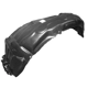 Purchase Top-Quality Various Manufacturer - TO1250122  - Front Driver Side Fender Splash Shield pa1