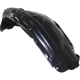 Purchase Top-Quality Various Manufacturer - TO1250122  - Front Driver Side Fender Splash Shield pa6