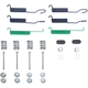 Purchase Top-Quality Front Drum Hardware Kit by DYNAMIC FRICTION COMPANY - 370-43003 pa1