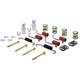 Purchase Top-Quality DYNAMIC FRICTION COMPANY - 370-54035 - Rear Drum Brake Hardware Kit pa2