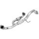 Purchase Top-Quality Front Exhaust Pipe by WALKER USA - 50455 pa3