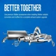 Purchase Top-Quality Front Exhaust Pipe by WALKER USA - 52988 pa3
