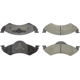 Purchase Top-Quality Front High Performance Pads by CENTRIC PARTS - 306.08200 pa5