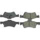 Purchase Top-Quality CENTRIC PARTS - 306.08570 - Front Disc Brake Pad Set pa3