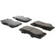 Purchase Top-Quality CENTRIC PARTS - 306.09760 - Front Disc Brake Pad Set pa15