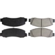 Purchase Top-Quality Front High Performance Pads by CENTRIC PARTS - 306.10690 pa1