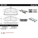 Purchase Top-Quality Front High Performance Pads by CENTRIC PARTS - 306.11830 pa3
