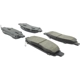 Purchase Top-Quality Front High Performance Pads by CENTRIC PARTS - 306.11830 pa5