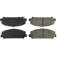 Purchase Top-Quality Front High Performance Pads by CENTRIC PARTS - 306.12860 pa5