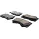 Purchase Top-Quality Front High Performance Pads by CENTRIC PARTS - 306.13030 pa4