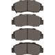 Purchase Top-Quality Front High Performance Pads by DYNAMIC FRICTION COMPANY - 1115-0503-00 pa2