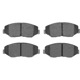Purchase Top-Quality DYNAMIC FRICTION COMPANY - 1115-0914-00 - Front High Performance Pads pa1