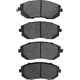 Purchase Top-Quality Front High Performance Pads by DYNAMIC FRICTION COMPANY - 1115-0929-00 pa2