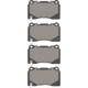 Purchase Top-Quality Front High Performance Pads by DYNAMIC FRICTION COMPANY - 1115-1001-00 pa2