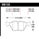 Purchase Top-Quality HAWK PERFORMANCE - HB135B.770 - Front High Performance Pads pa2